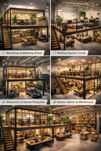 Mezzanine Ruang Kantor di Margonda