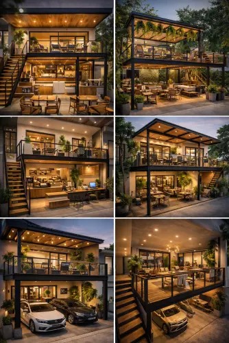Mezannine Cafe Modern di Margonda